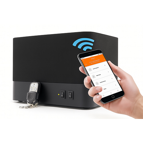 משבש מיקרופונים ומקליט קול בקופסת טישו