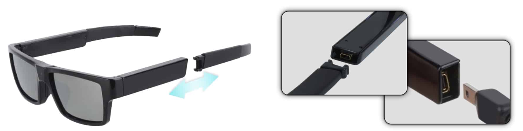 משקפיים מצלמות