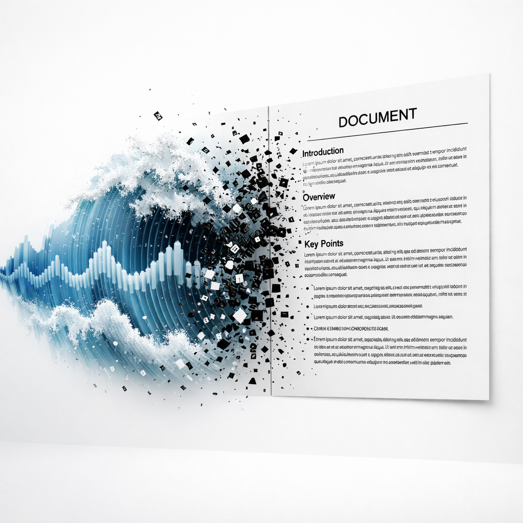 מהקלטת קול למידע