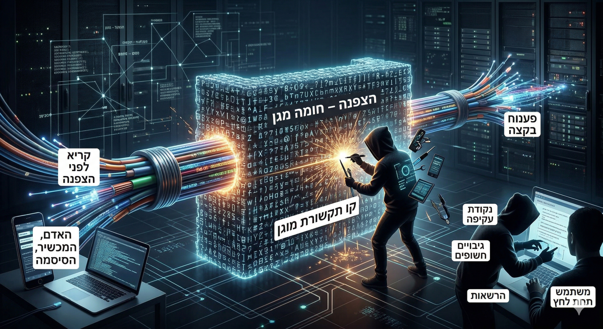 תקשורת מוגנת - חומת מגן