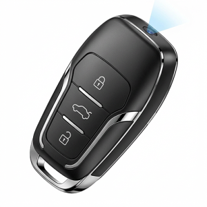 מצלמה נסתרת בדמוי שלט לרכב