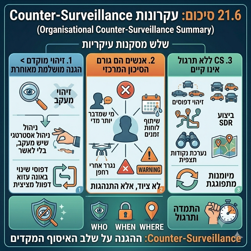 עקרונות ריגול נגדי